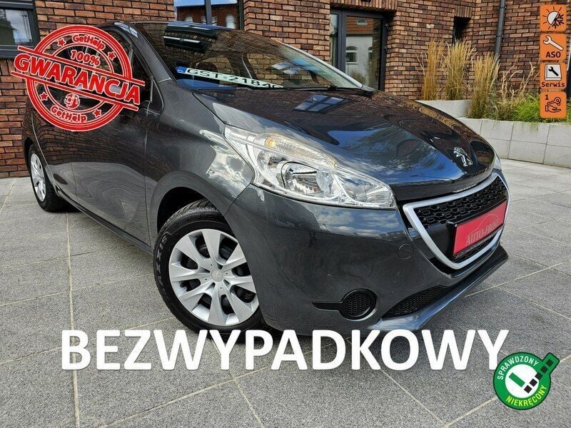 Grafitowy (metalik) Używany 2014 Peugeot 208 Hatchback | 22 900 zł (Uczciwa cena) - Obraz 1/4