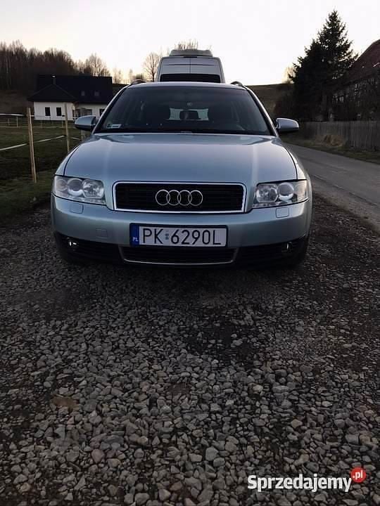 Niebieski Używany 2002 Audi A4 Kombi | 7400 zł (Uczciwa cena) - Obraz 1/4