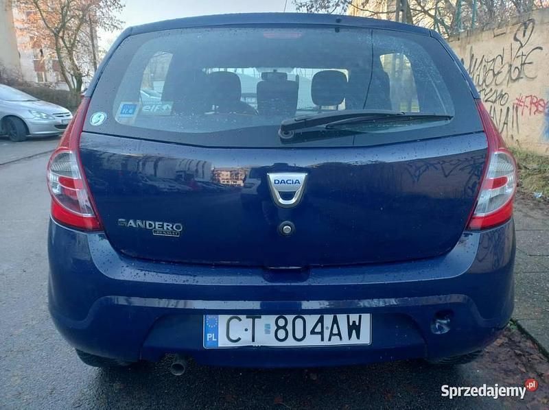Używany Dacia Sandero 2010 Granatowy Hatchback