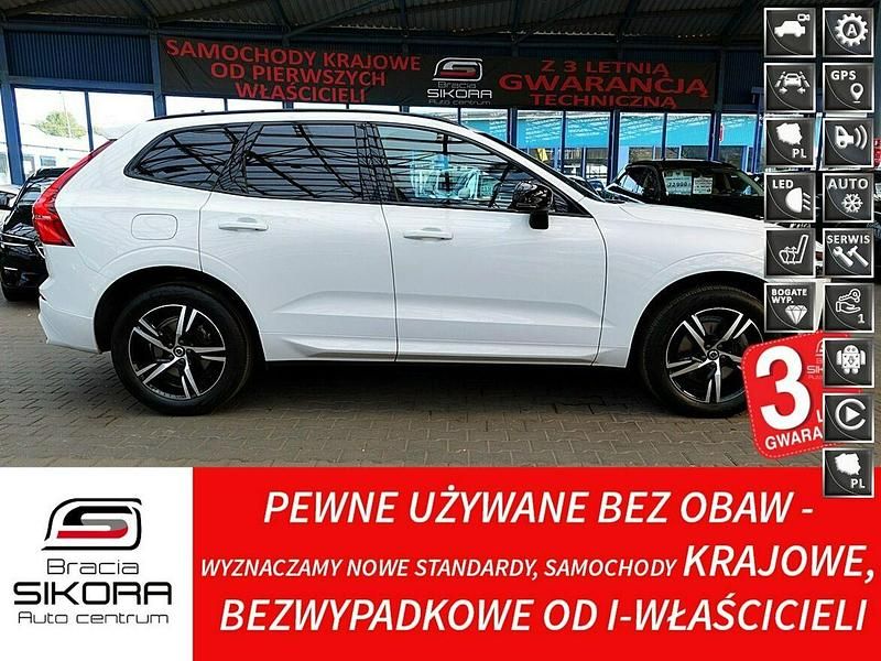 Biały Używany 2022 Volvo XC60 SUV | 169 900 zł - Obraz 1/4