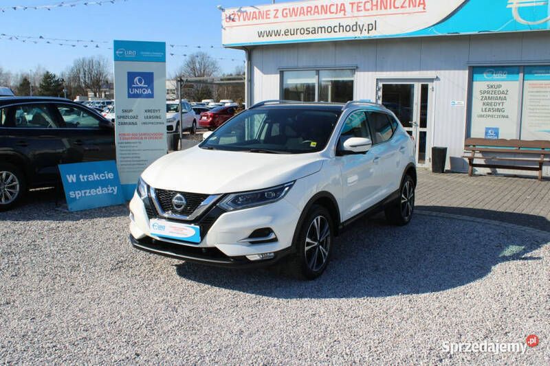 Biały Używany 2018 Nissan Qashqai N-Connecta SUV | 67 900 zł (Uczciwa cena) - Obraz 1/4