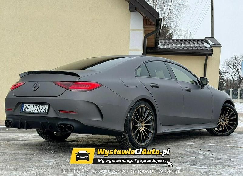 Używany Mercedes CLS350 400 KM (294 kW) 2018 Szary Sedan/Limuzyna