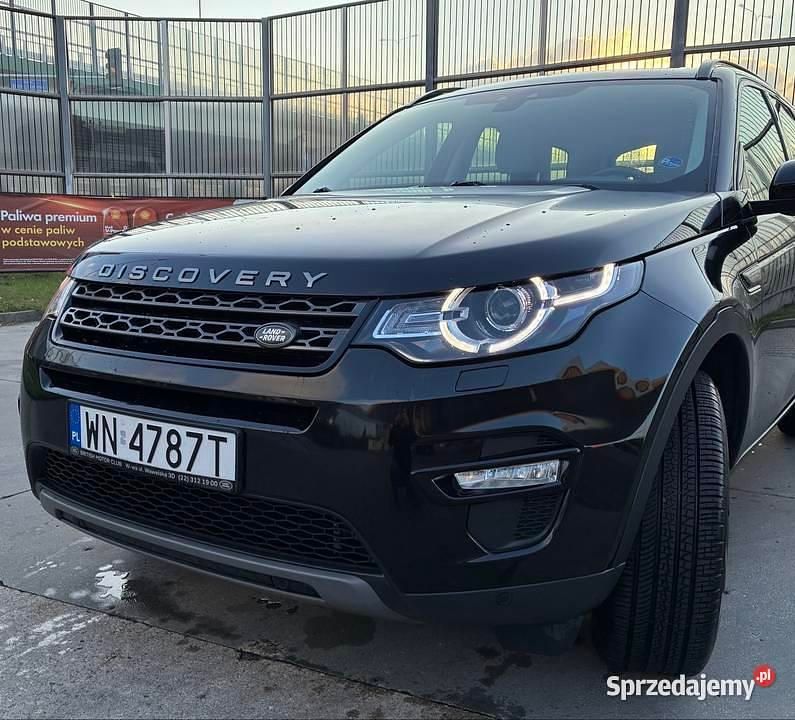Czarny Używany 2018 Land Rover Discovery Sport SUV | 69 900 zł (Uczciwa cena) - Obraz 1/4