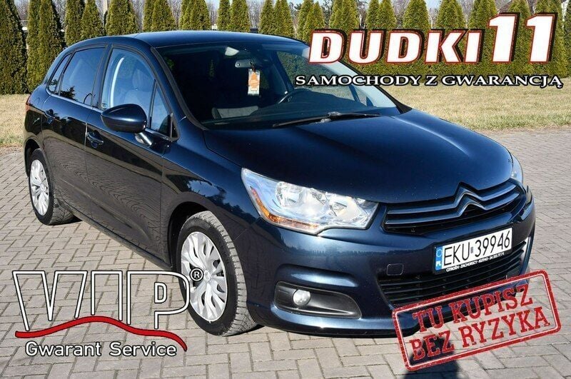 Niebieski Używany 2012 Citroën C4 Hatchback | 19 900 zł (Uczciwa cena) - Obraz 1/4