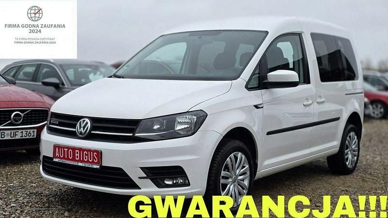 Biały Używany 2016 VW Caddy Minivan | 49 900 zł - Obraz 1/4