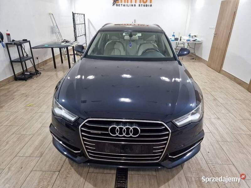Szary Używany 2015 Audi A6 S-Line Kombi | 54 700 zł - Obraz 1/4