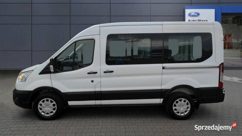 Biały Używany 2020 Ford Transit Trend Minivan | 144 900 zł - Obraz 1/4