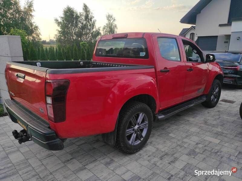 Czerwony Używany 2019 Isuzu D-Max Pickup | 49 900 zł - Obraz 1/4