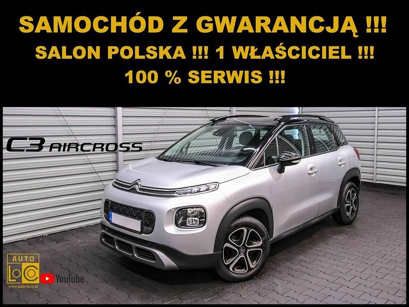 Srebrny (metalik) Używany 2019 Citroën C3 Hatchback | 39 999 zł (Uczciwa cena) - Obraz 1/4
