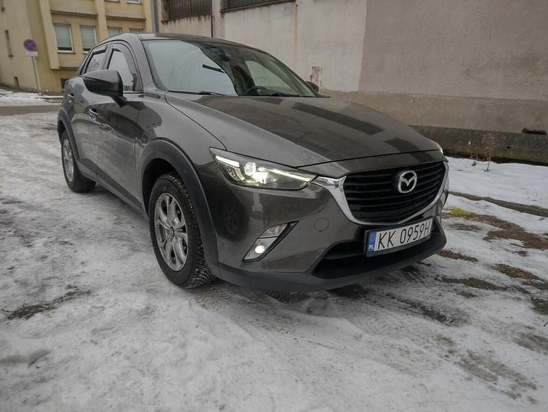 Używany Mazda CX-3 120 KM (88 kW) 2015 Brązowobeżowy SUV