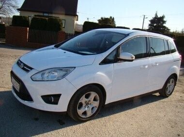Biały Używany 2014 Ford C-MAX Minivan | 19 900 zł (Dobra cena) - Obraz 1/4