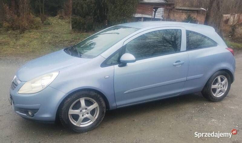 Niebieski Używany 2007 Opel Corsa Hatchback | 6500 zł (Uczciwa cena) - Obraz 1/4