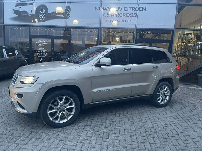 Złoty (metalik) Używany 2014 Jeep Grand Cherokee SUV | 59 900 zł (Super Cena) - Obraz 1/4