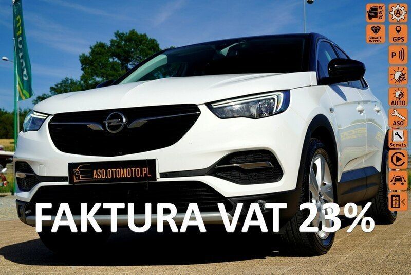 Biały (metalik) Używany 2019 Opel Grandland X SUV | 61 544 zł (Uczciwa cena) - Obraz 1/4