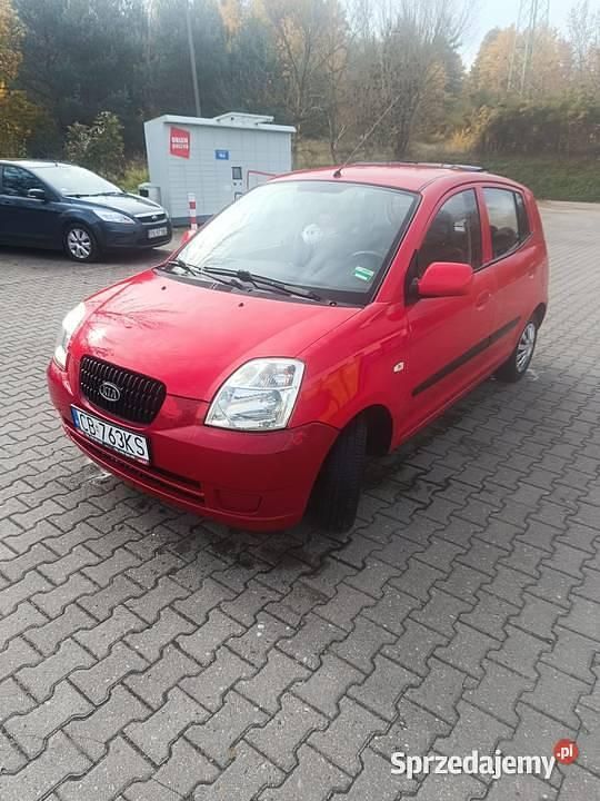 Czerwony Używany 2005 Kia Picanto Hatchback | 3200 zł (Uczciwa cena) - Obraz 1/4