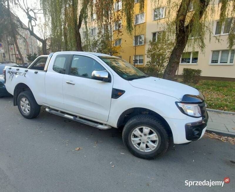 Używany Ford Ranger 150 KM (110 kW) 2015 Biały Pickup