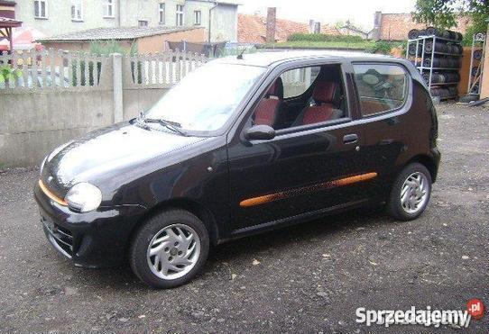 Sprzedany Fiat Seicento Sporting czarny., używany 1998, km