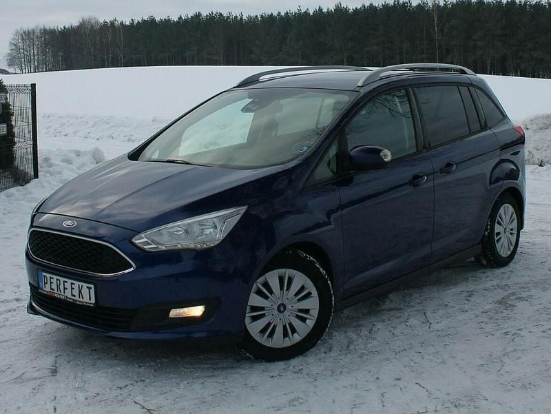 Używany Ford Grand C-Max 125 KM (91 kW) 2016 Niebieski Minivan