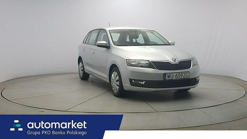 Srebrny Używany 2018 Skoda Rapid Ambition Hatchback | 34 850 zł (Uczciwa cena) - Obraz 1/4