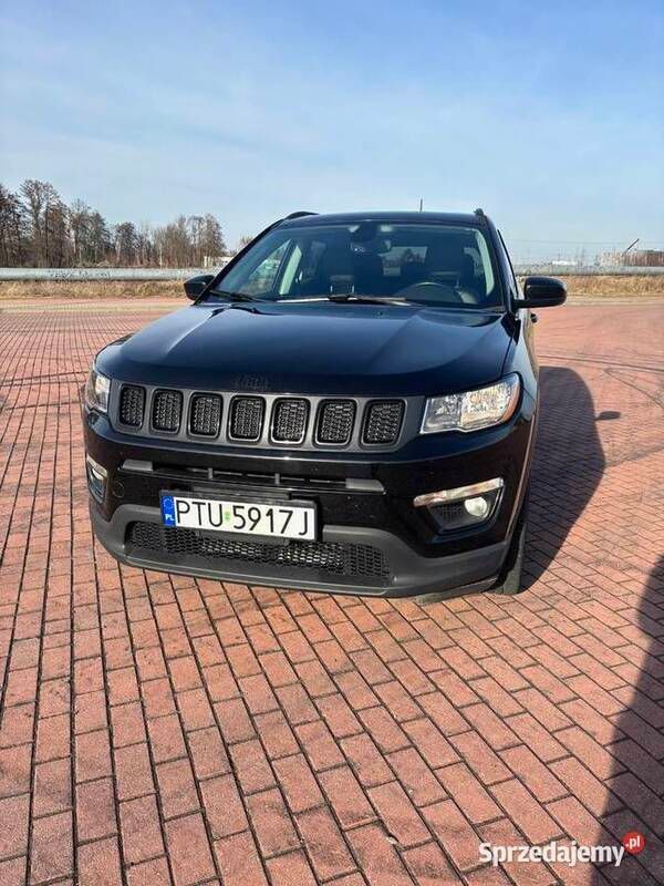 Czarny Używany 2019 Jeep Compass SUV | 70 500 zł (Uczciwa cena) - Obraz 1/4