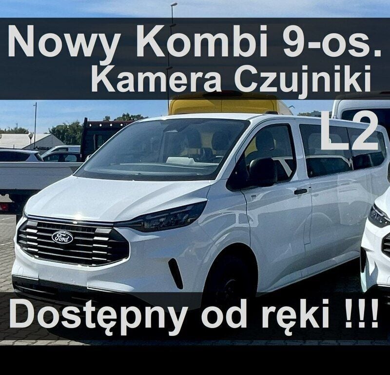 Biały Nowe 2025 Ford Transit Custom Trend Sedan/Limuzyna | 154 734 zł - Obraz 1/4
