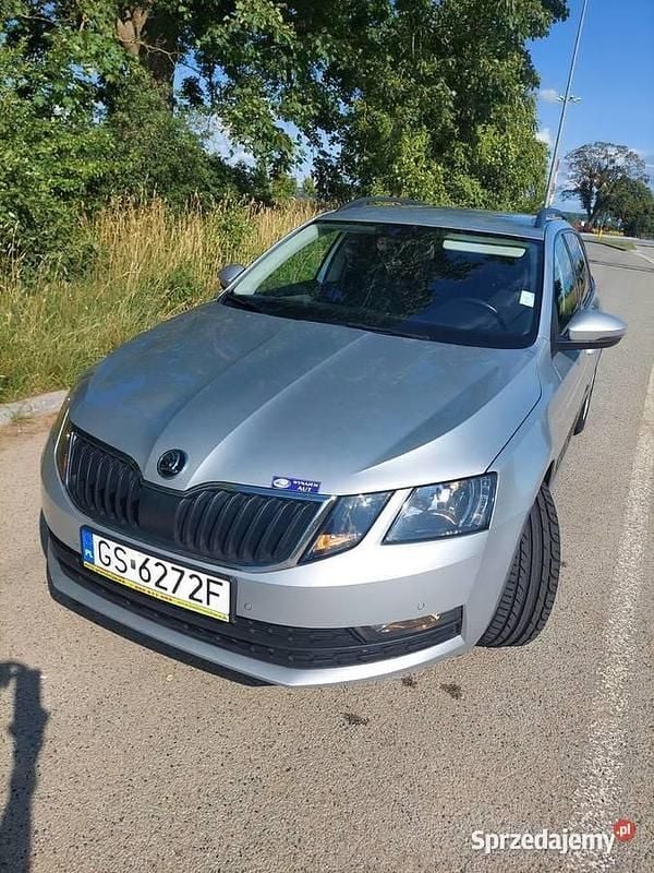 Srebrny Używany 2019 Skoda Octavia Ambition Kombi | 41 000 zł (Super Cena) - Obraz 1/4