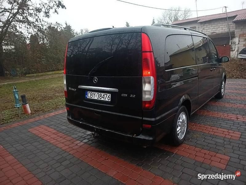 Używany Mercedes Viano 2009 Czarny Minivan