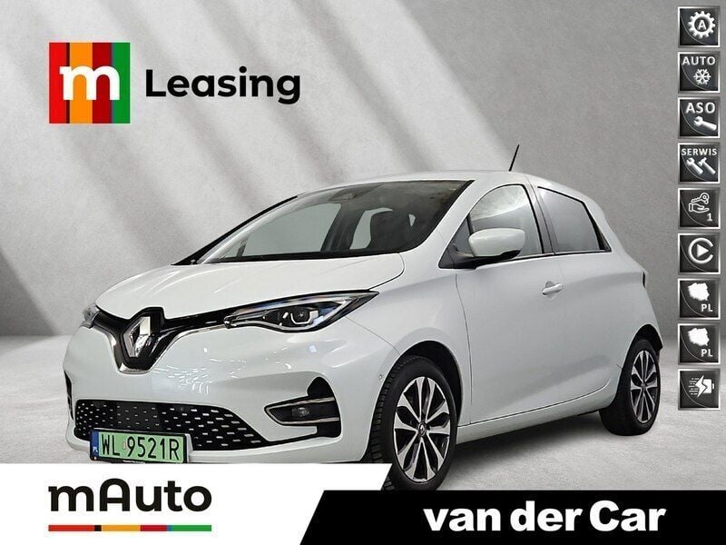 Biały Używany 2021 Renault Zoe Intens Hatchback | 85 900 zł - Obraz 1/4