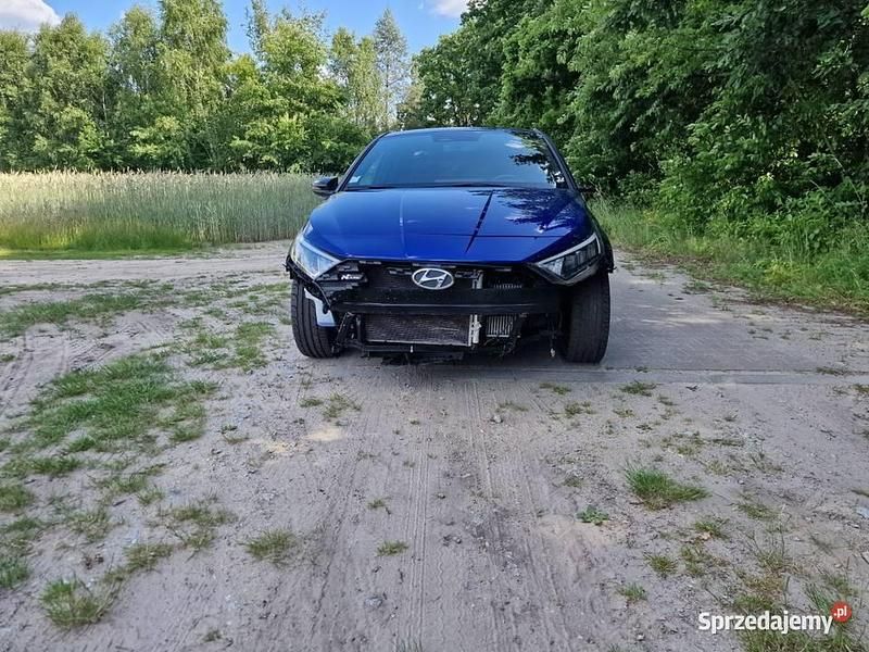 Niebieski Używany 2021 Hyundai i20 N Line Hatchback | 32 000 zł - Obraz 1/4