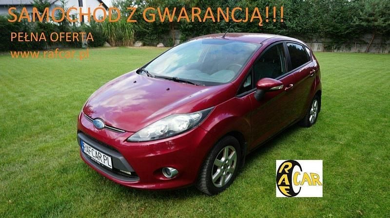 Czerwony Używany 2008 Ford Fiesta Hatchback | 13 999 zł (Drogi) - Obraz 1/4