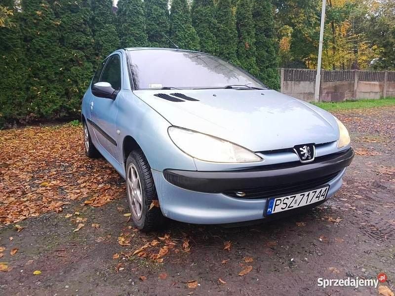 Srebrny Używany 2002 Peugeot 206 Hatchback | 1300 zł (Super Cena) - Obraz 1/4
