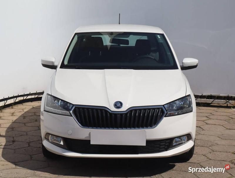 Biały Używany 2019 Skoda Fabia Hatchback | 37 499 zł (Dość drogi) - Obraz 1/4