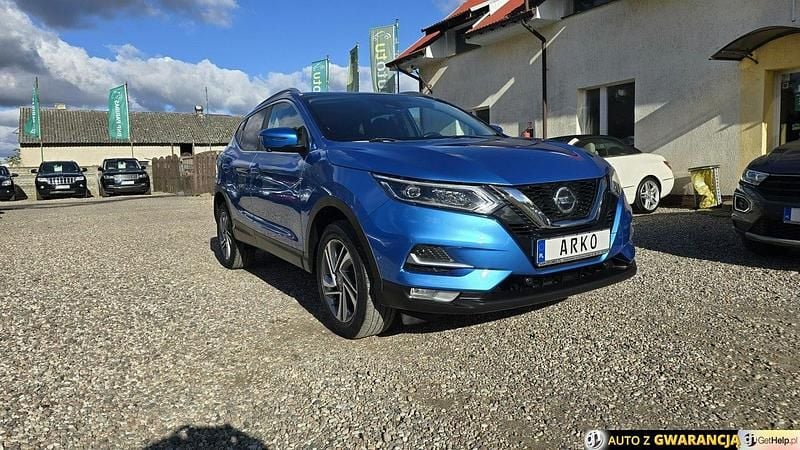 Używany Nissan Qashqai 140 KM (102 kW) 2019 Niebieski jasny (metalik) SUV
