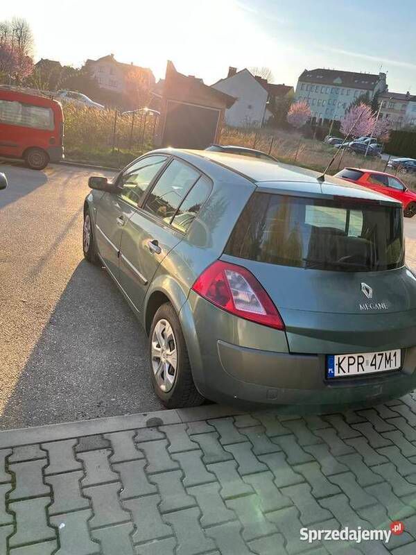 Beżowy Używany 2004 Renault Mégane II Hatchback | 3600 zł - Obraz 1/4