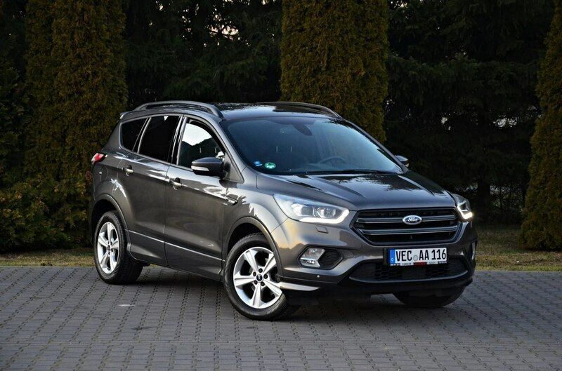 Szary (metalik) Używany 2018 Ford Kuga ST SUV | 66 900 zł (Dość drogi) - Obraz 1/4