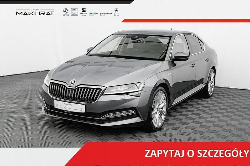 Szary Używany 2022 Skoda Superb LAURIN & KLEMENT Sedan/Limuzyna | 124 600 zł (Dość drogi) - Obraz 1/4