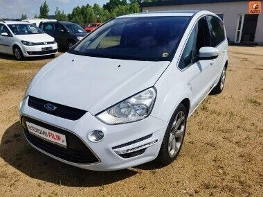 Biały Używany 2013 Ford S-MAX S Minivan | 37 900 zł (Uczciwa cena) - Obraz 1/4