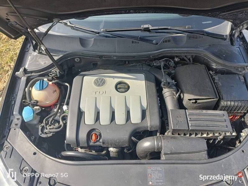 Używany VW Passat 2007 Czarny Sedan/Limuzyna