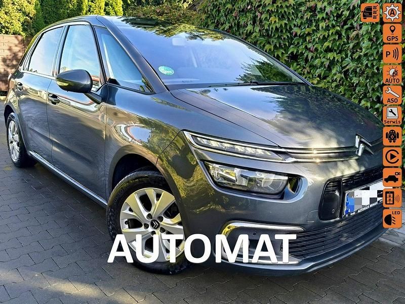 Grafitowy (metalik) Używany 2017 Citroën C4 Picasso Minivan | 24 900 zł (Dobra cena) - Obraz 1/4