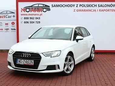 Biały Używany 2018 Audi A3 Sport Hatchback | 63 900 zł (Super Cena) - Obraz 1/3