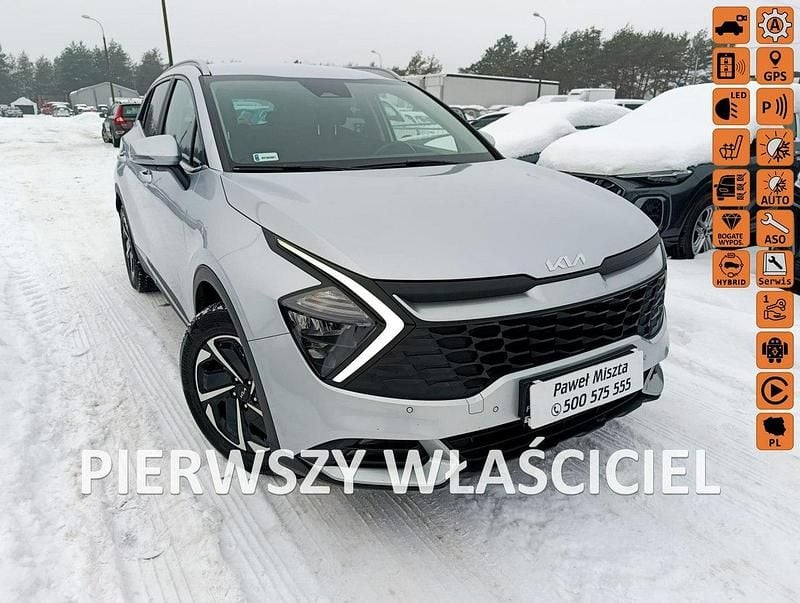 Srebrny Używany 2022 Kia Sportage SUV | 82 900 zł (Uczciwa cena) - Obraz 1/4
