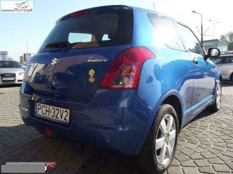 Używany Suzuki Swift 92 KM (67 kW) 2009 Niebieski (metalik) Hatchback