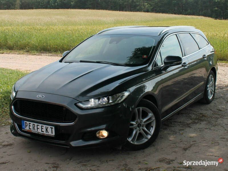 Szary Używany 2017 Ford Mondeo Kombi | 46 999 zł (Uczciwa cena) - Obraz 1/3