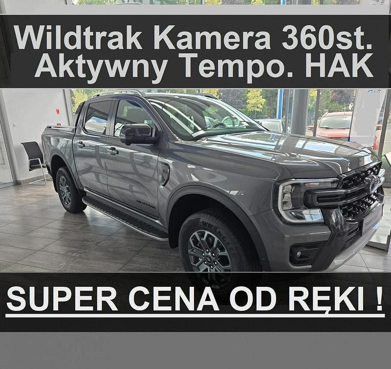 Używany Ford Ranger Wildtrack 205 KM (150 kW) 2024 Szary Pickup