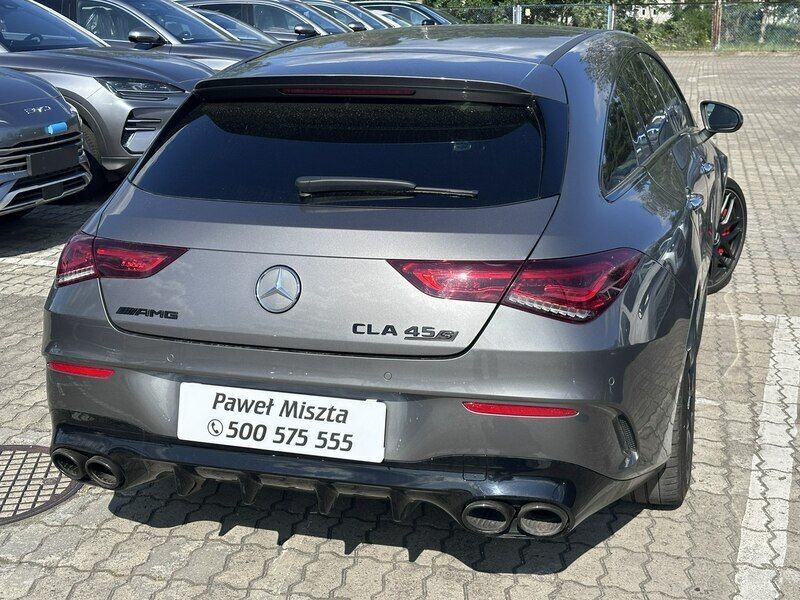 Używany Mercedes CLA45 AMG AMG 421 KM (309 kW) 2021 Szary (metalik) Kombi