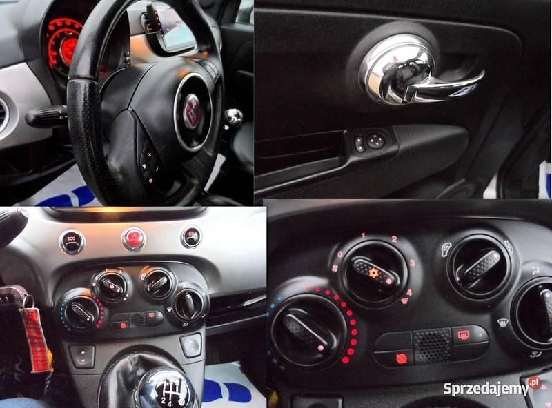 Używany Fiat 500 86 KM (63 kW) 2012 Szary Hatchback