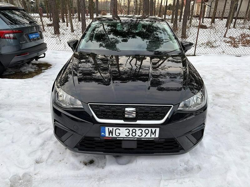 Używany Seat Ibiza 95 KM (69 kW) 2018 Czarny Hatchback