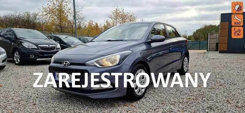 Szary (metalik) Używany 2015 Hyundai i20 Hatchback | 29 900 zł (Uczciwa cena) - Obraz 1/4