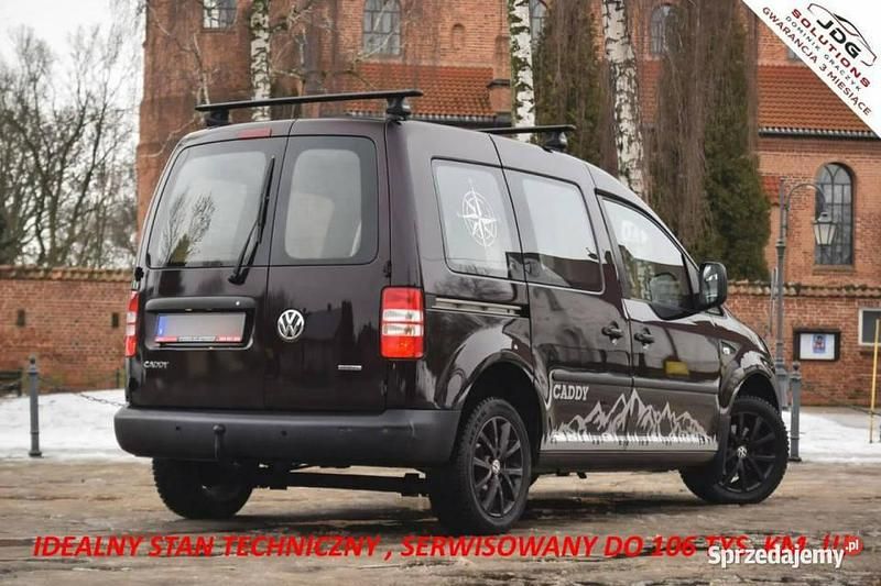 Używany VW Caddy 2012 Fioletowy Minivan