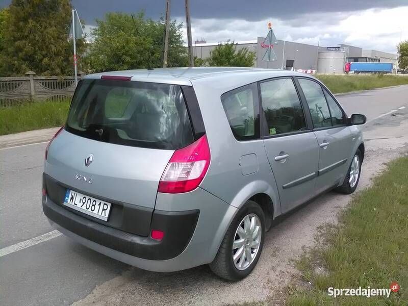 Czarny Używany 2004 Renault Mégane II Minivan | 3800 zł (Uczciwa cena) - Obraz 1/4